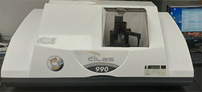 Cilas 990 Particle Size Analyzer laser diffraction instrument
